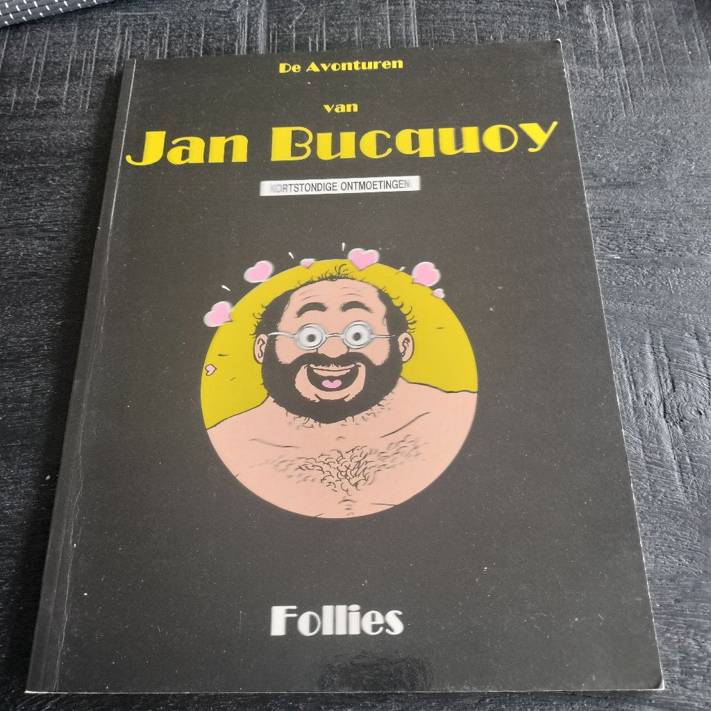 Jan Bucquoy Kortstondige ontmoetingen, Gelezen, Eén stripboek, Ophalen of Verzenden, Jan Bucquoy