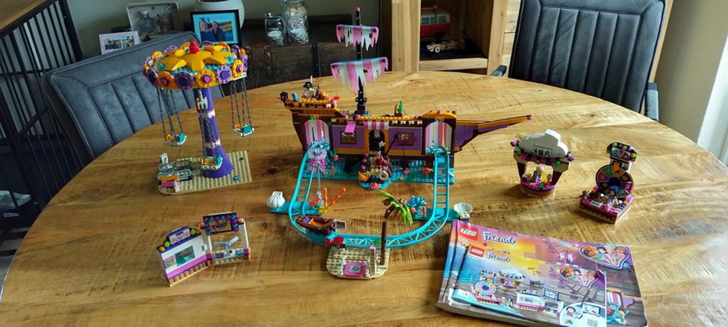 LEGO Friends Heartlake City Pier Kermisattracties 41375, Compleet, Lego, Friends, Ophalen of Verzenden