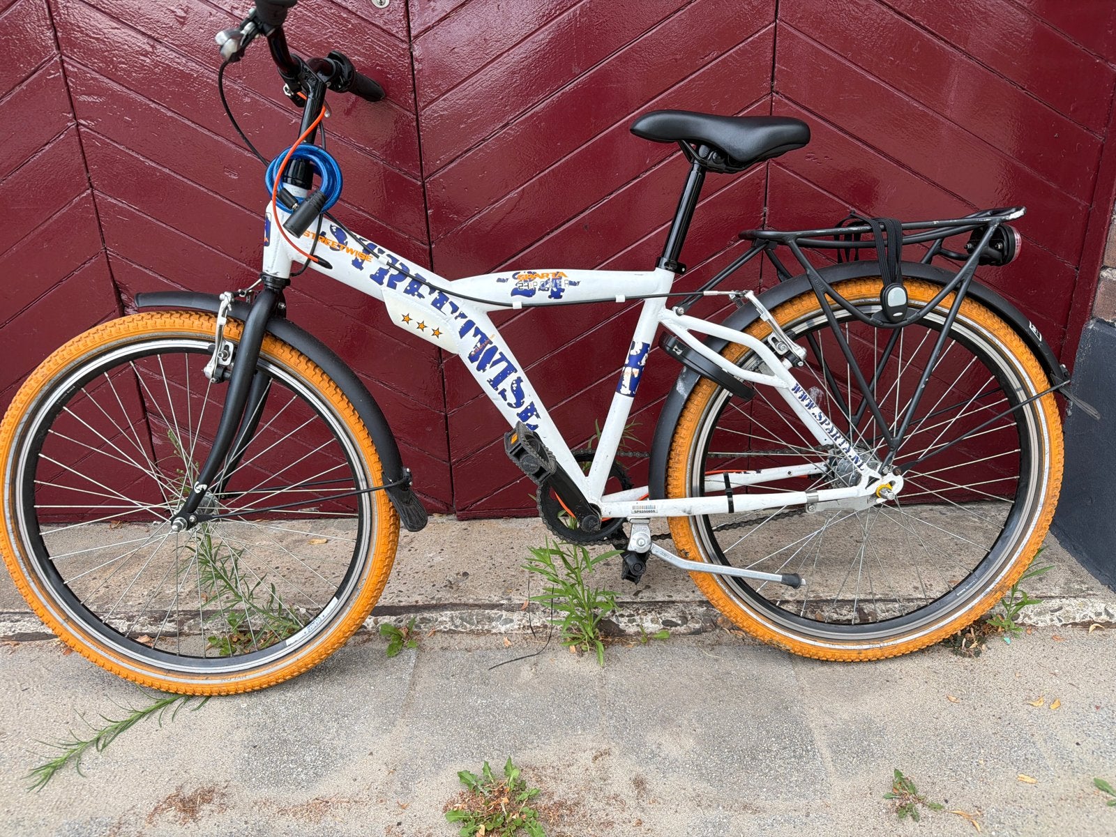Sparta Streetwise 24 inch kinderfiets, Sparta, Gebruikt, Velgrem, Minder dan 49 cm
