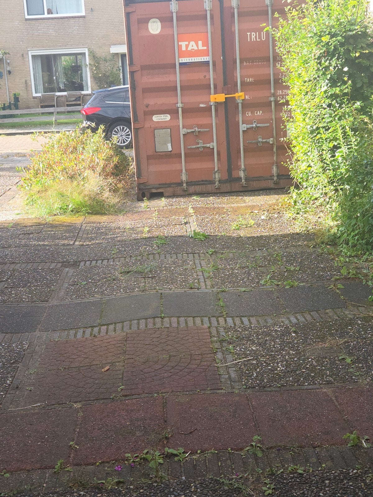Particuliere zeecontainer 20ft te koop, Ophalen