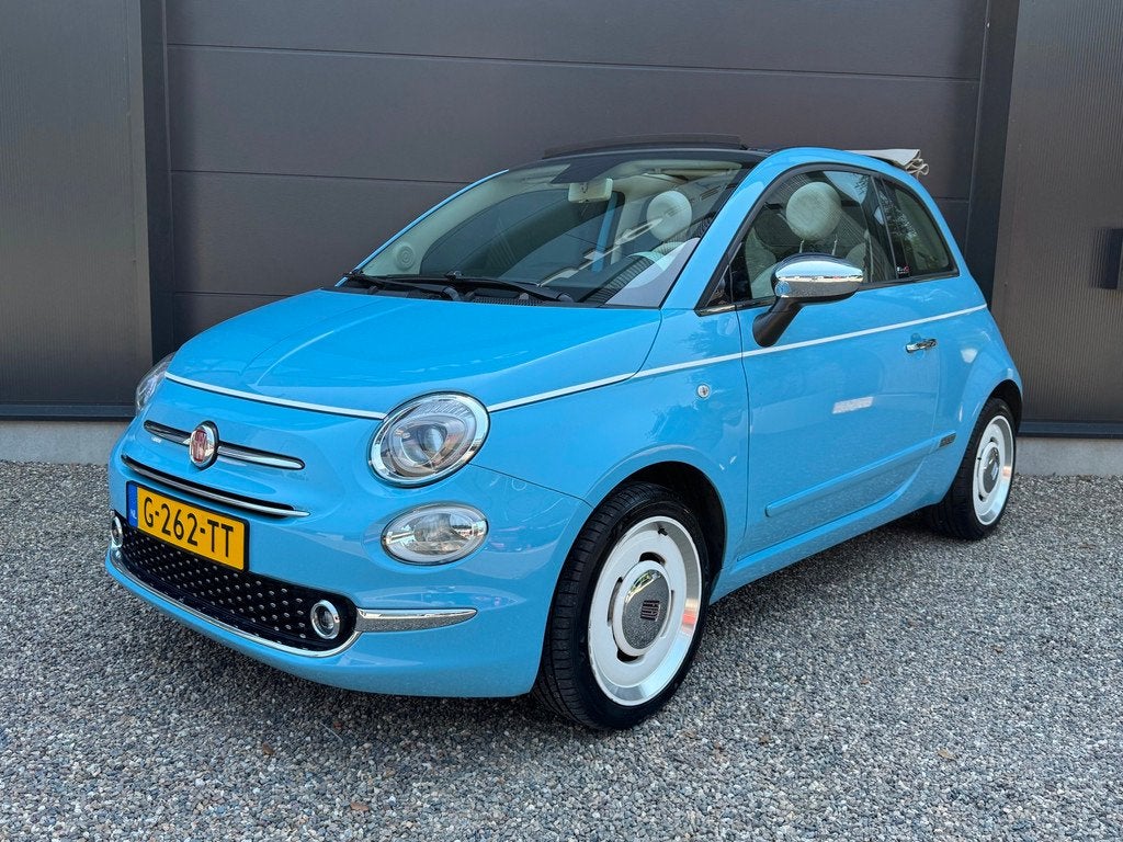 Fiat 500 C 0.9 TwinAir Turbo Spiaggina '58 Limited Edition |, Auto's, Voorwielaandrijving, Stof, Euro 6, Cabriolet