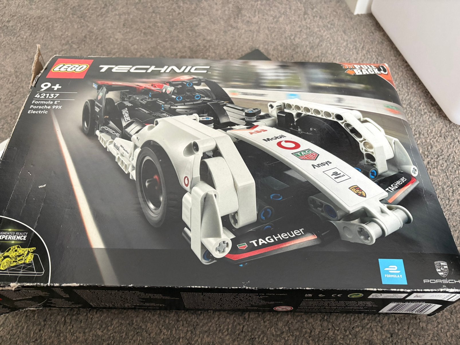 Lego racewagen 42137, Kinderen en Baby's, Speelgoed | Duplo en Lego, Ophalen of Verzenden, Zo goed als nieuw