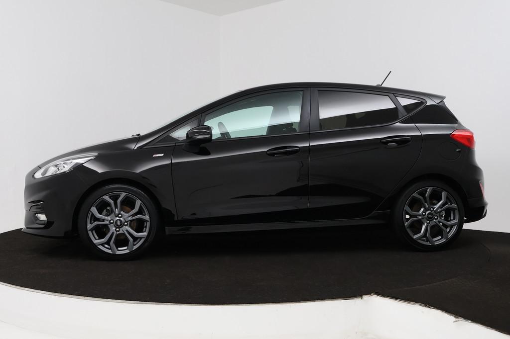 Ford Fiesta 1.0 EcoBoost ST-Line (CRUISE CONTROL, NAVIGATIE,, Auto's, Ford, Voorwielaandrijving, Stof, Gebruikt, 100 pk