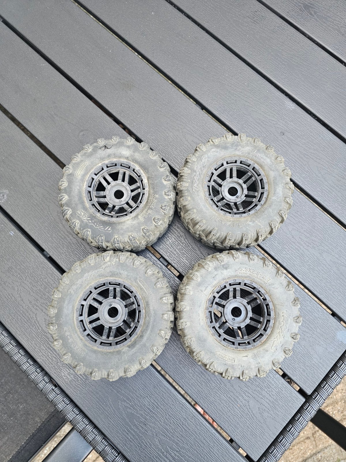 Traxxas Maxx Wielen, Elektro, Gebruikt, Ophalen of Verzenden, Schaal 1:10