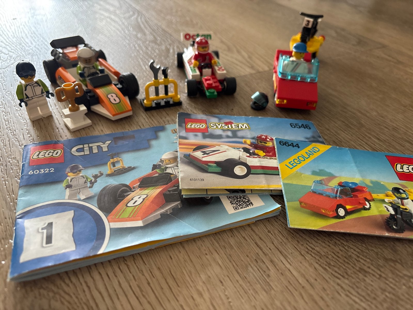 Lego City en System Race Auto's met Instructies, Ophalen, Lego, Complete set, Inclusief instructies