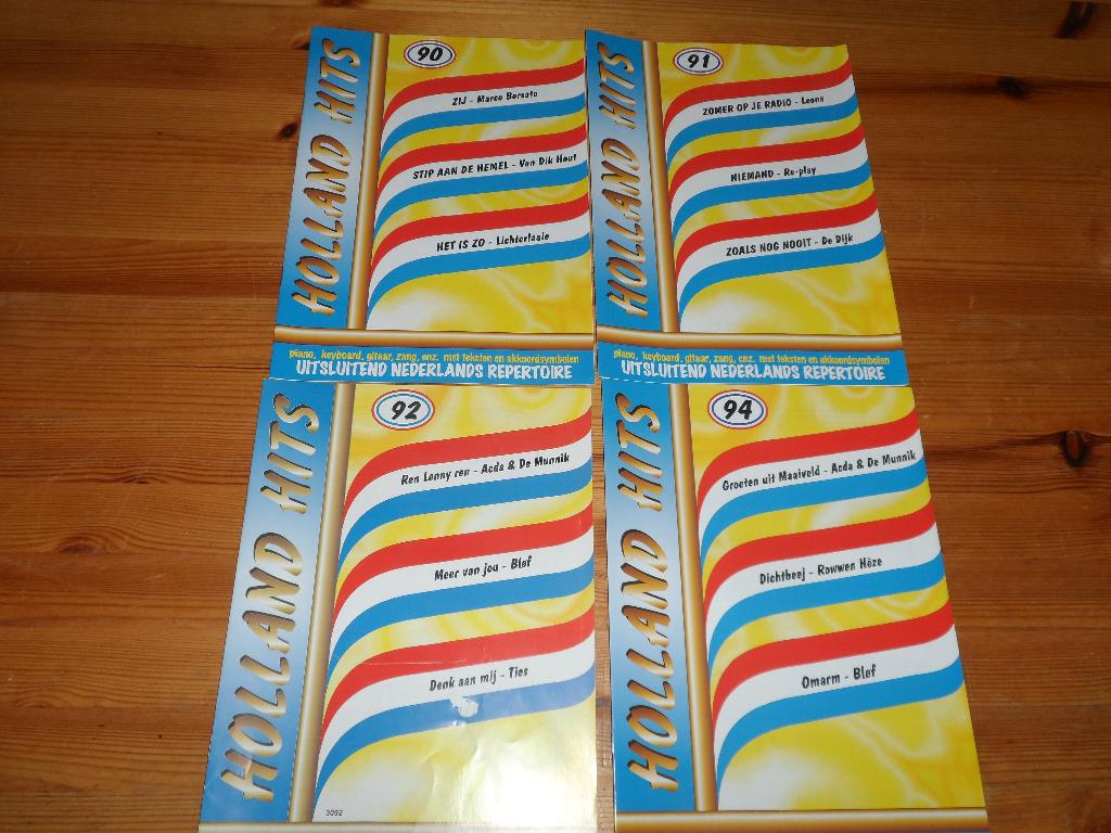 Holland Hits - 90 t/m 95 / 97, Muziek en Instrumenten, Bladmuziek, Nieuw, Ophalen of Verzenden, Keyboard, Artiest of Componist