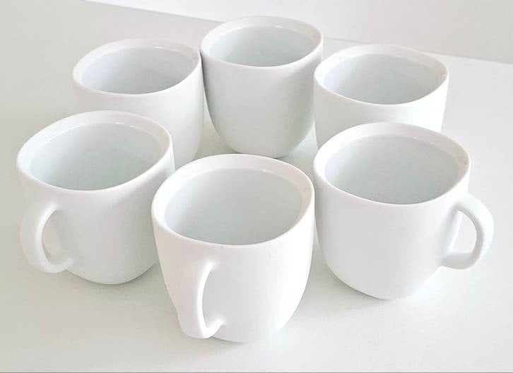 NESPRESSO FEDERICA BIASI DESIGN LUME LUNGO MOK PER 2 ,4 of 6, Huis en Inrichting, Keuken | Servies, Ophalen, Nieuw, Overige stijlen