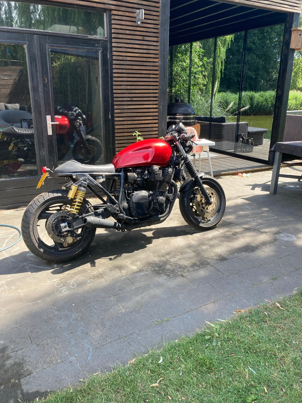 Yamaha XJR 1200 Cafe Racer - Unieke Custom Build, Sportuitlaat, 4 cilinders, Motorrijbewijs A, Meer dan 35 kW