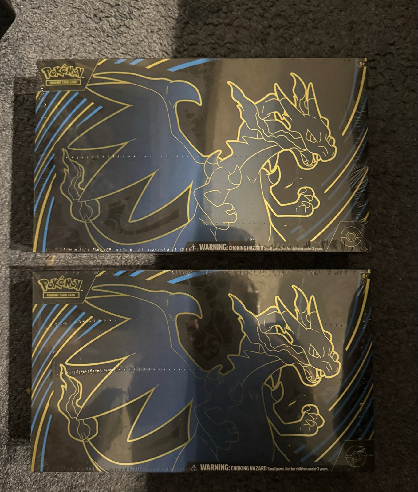 2x Pokémon Mega Charizard X EX Ultra Premium Collection, Ophalen, Nieuw, Overige typen