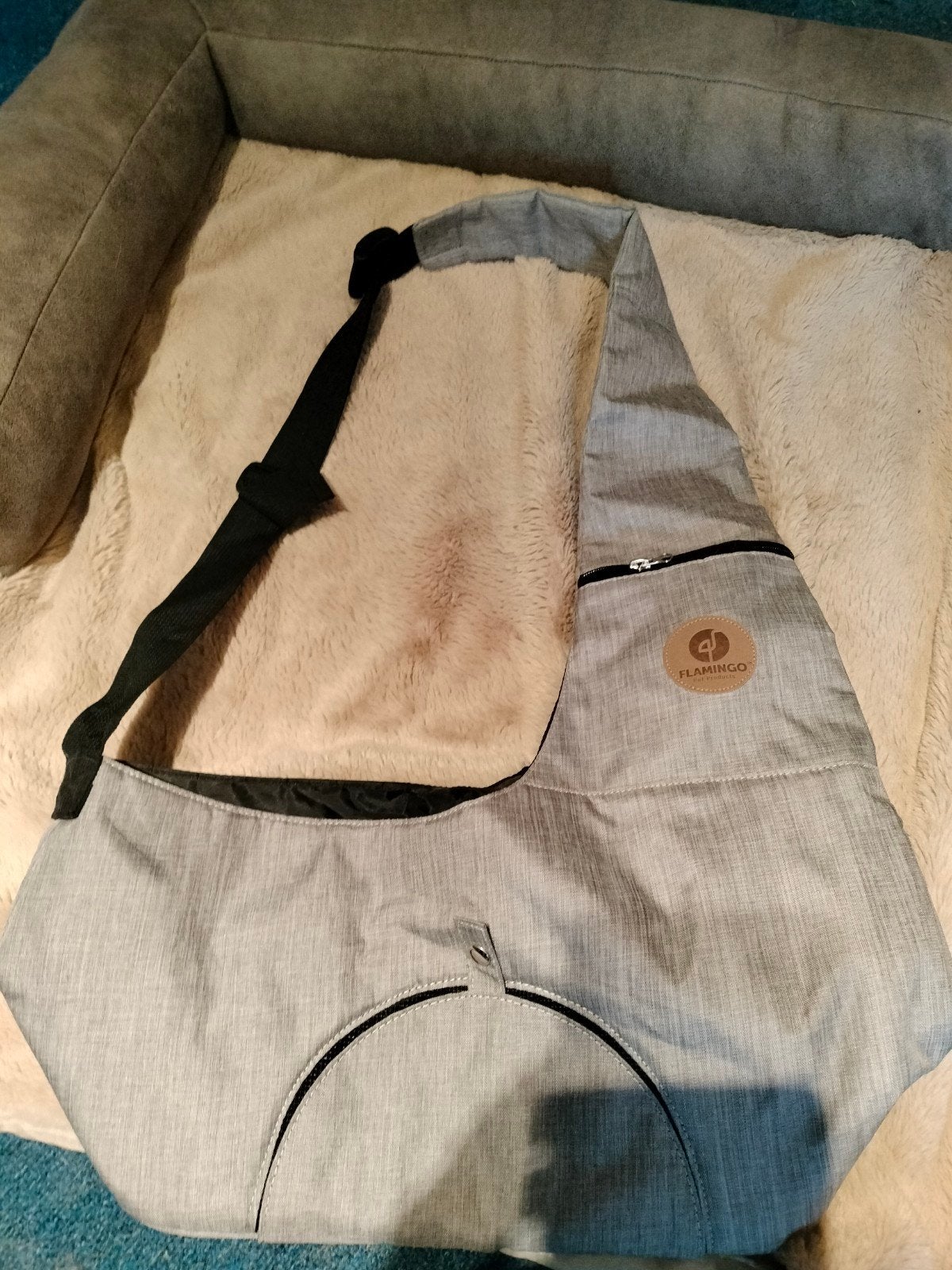 Honden of katten draagtas, Dieren en Toebehoren, Ophalen, Zo goed als nieuw, Flamingo, Overige hondenkleding