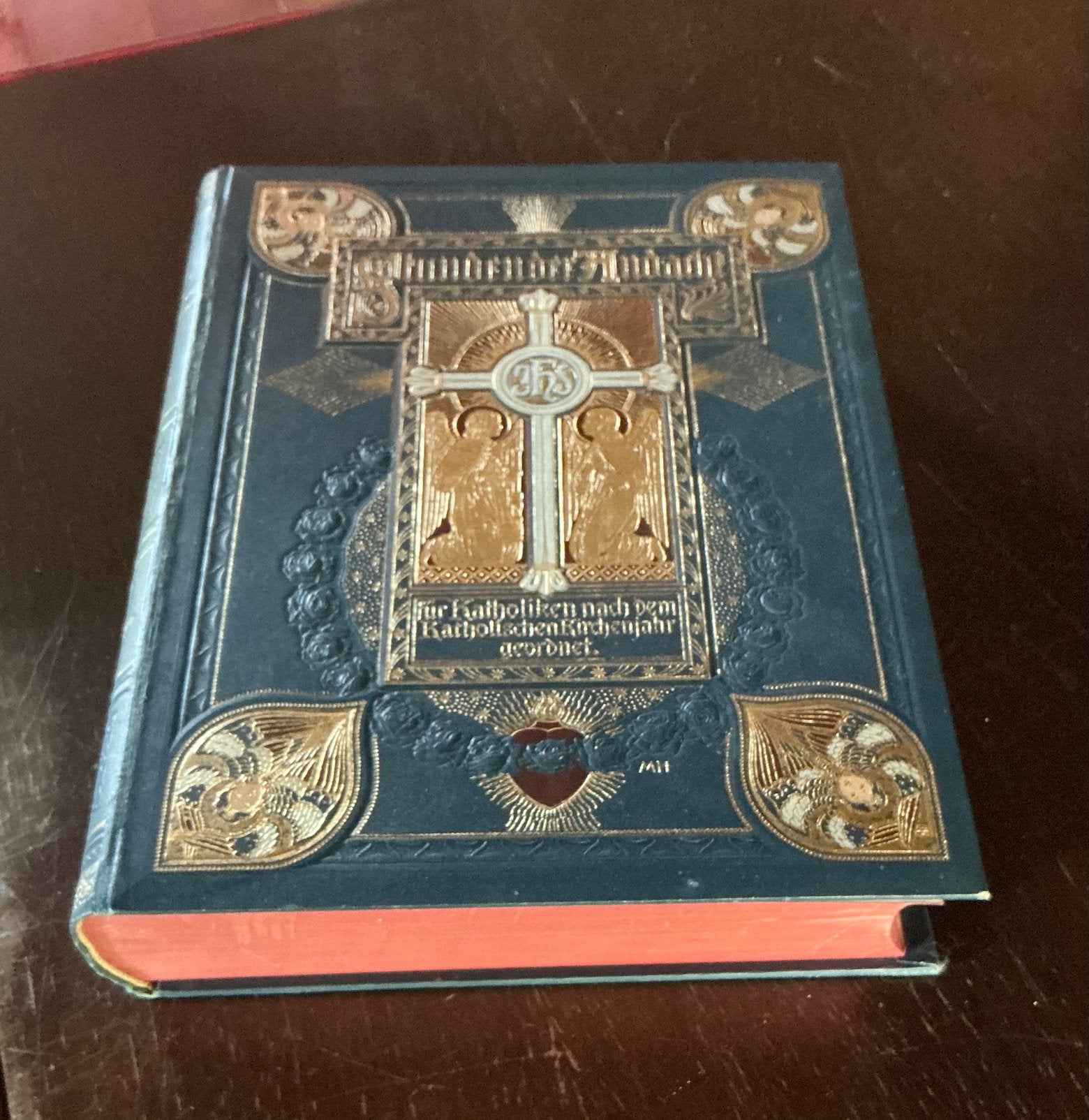 Antiek Duits Missaal ❤️ Stunden der Andacht - 1910, Antiek en Kunst, Ophalen of Verzenden