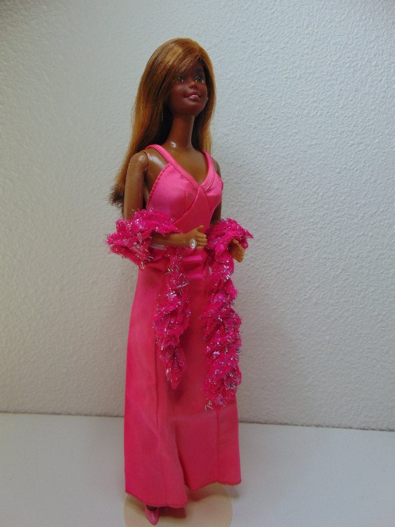 Afrikaanse Christie superstar Barbie pop, Ophalen of Verzenden, Gebruikt, Pop