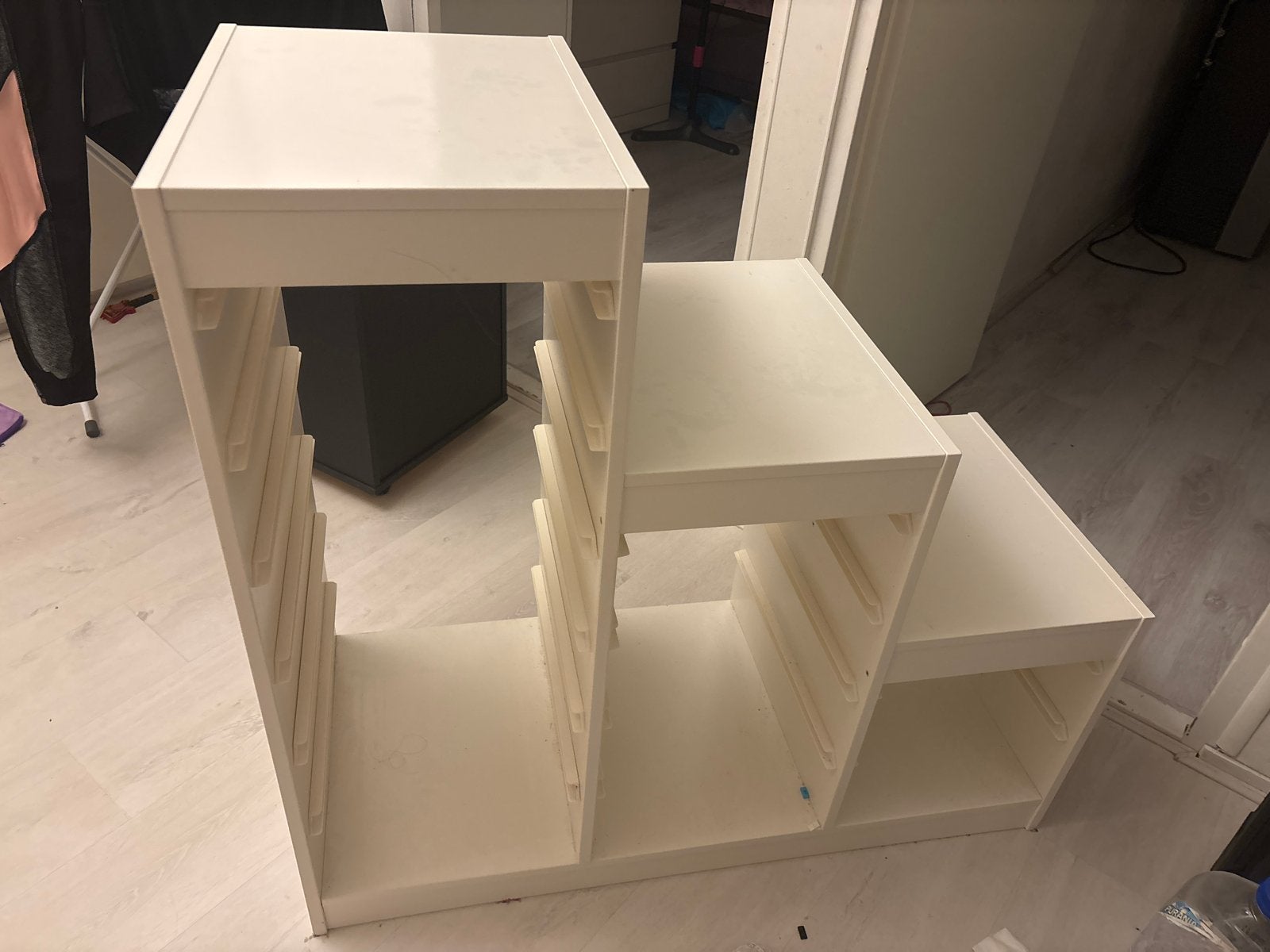IKEA trofast kast met gebruikerssporen, Ophalen, Gebruikt, 100 tot 150 cm, 50 tot 100 cm