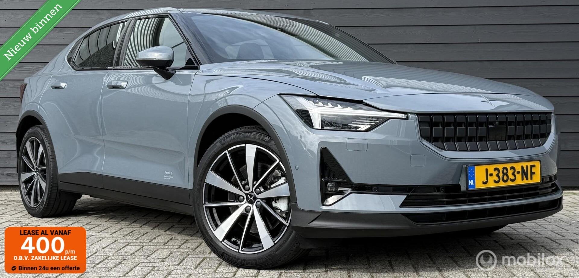 Polestar 2 Long Range Dual Motor Launch Edition 78kWh Pano/C, Auto's, Automaat, Polestar 2, Gebruikt, Parkeercamera
