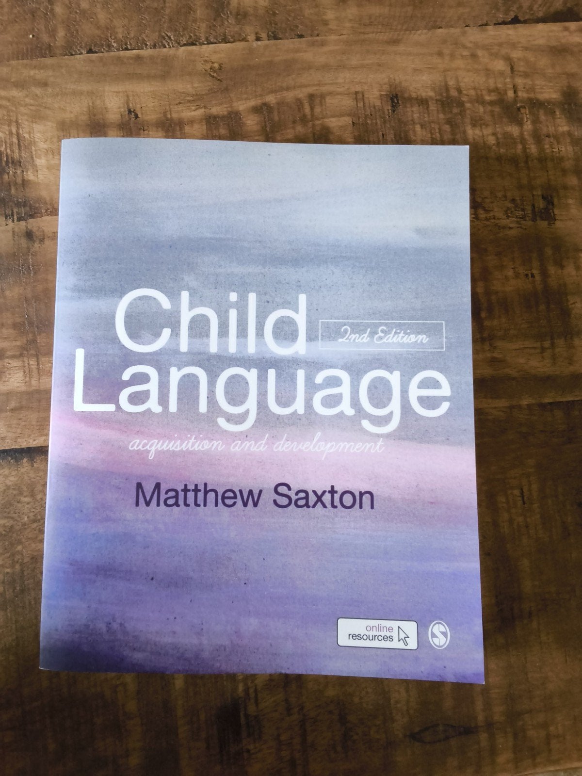 Child Language: Acquisition and Development - Matthew Saxton, Matthew Saxton, Zo goed als nieuw, Gamma, HBO