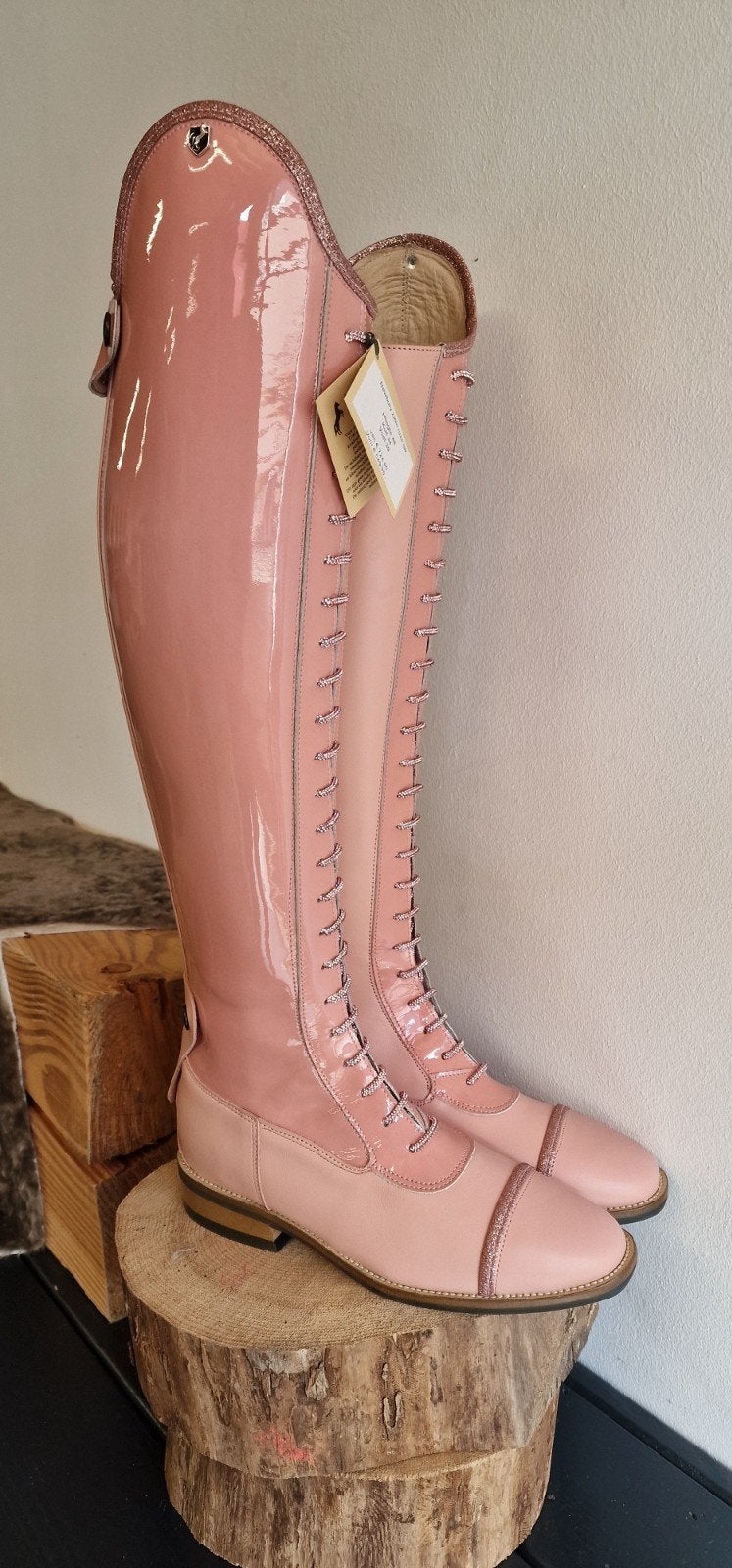 Newbury zalm roze maat 39 Lipica rijlaarzen, Dieren en Toebehoren, Paardrijkleding, Dressuur, Nieuw, Kinderen, Ophalen of Verzenden