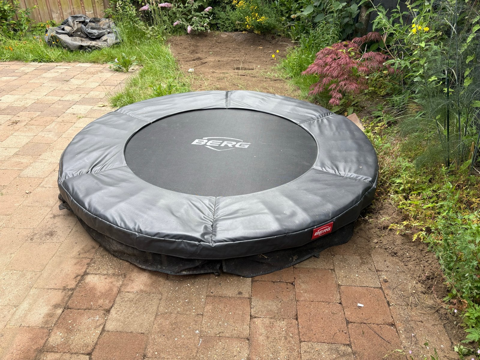 BERG InGround Favorit Trampoline - 200 cm, Ophalen, Gebruikt
