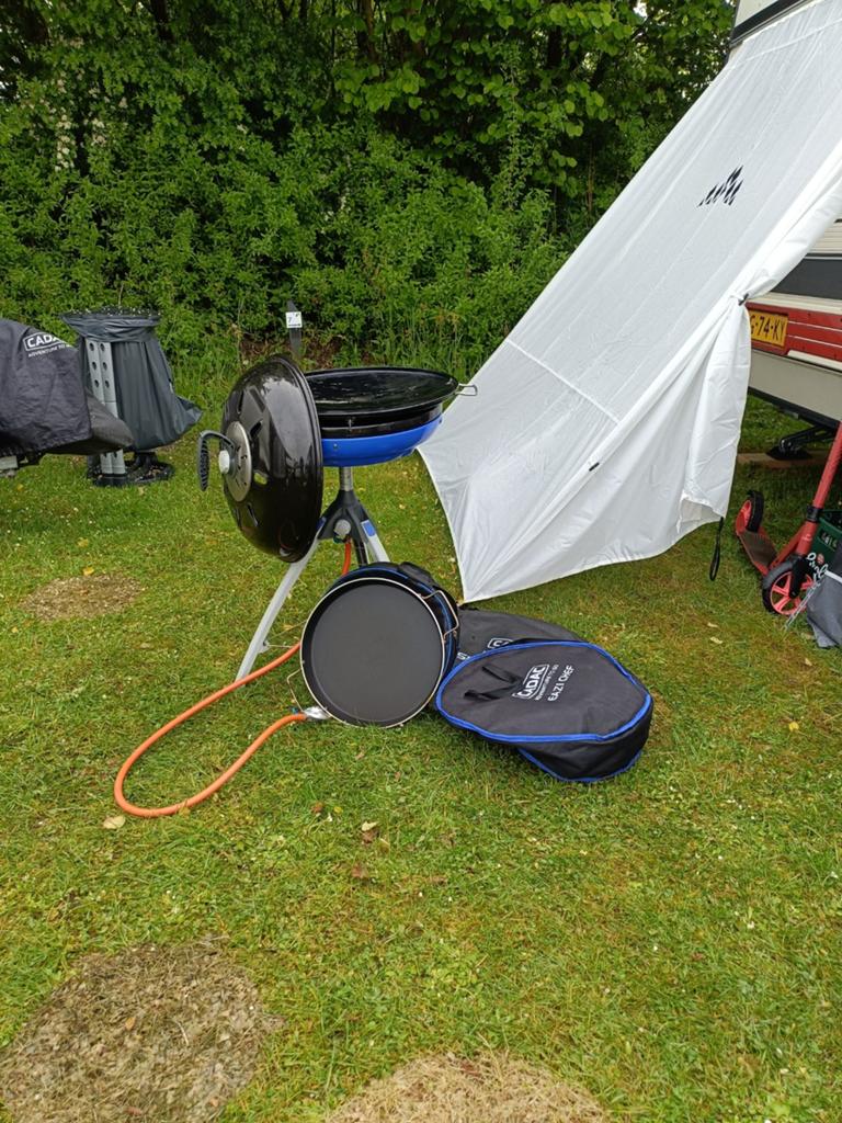 Cadac bbq skottel, Ophalen