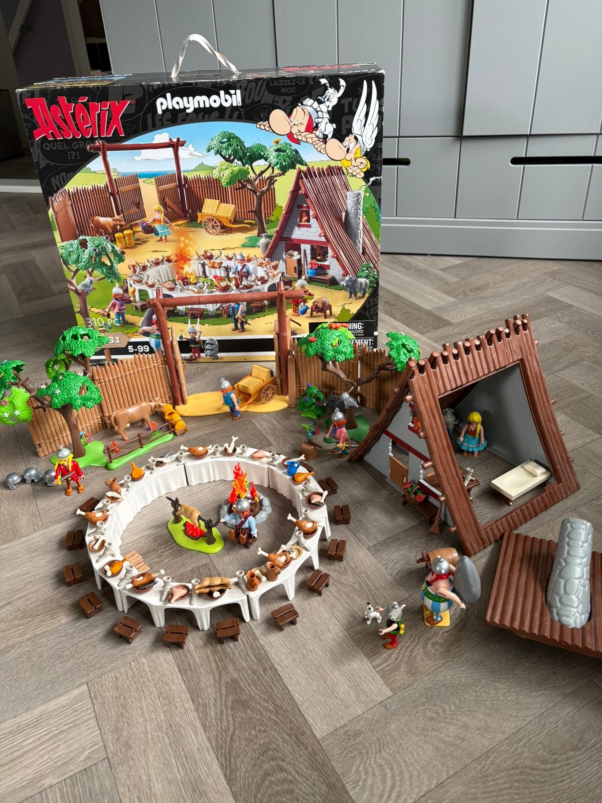 Playmobil Astrix dorpsfeest, Ophalen of Verzenden, Zo goed als nieuw