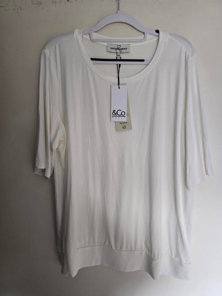 Nieuw &co woman andcowoman and cowoman xxl offwhite, Wit, Maat 46/48 (XL) of groter, Nieuw, Ophalen of Verzenden