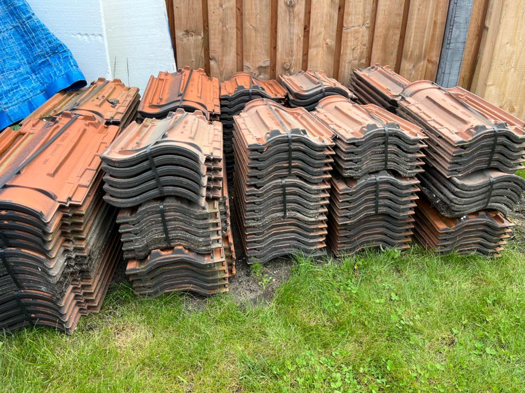 230 Wienerberger dakpannen – nieuwstaat, Steen of Klei, Zwart, Nieuw, 15 m² of meer
