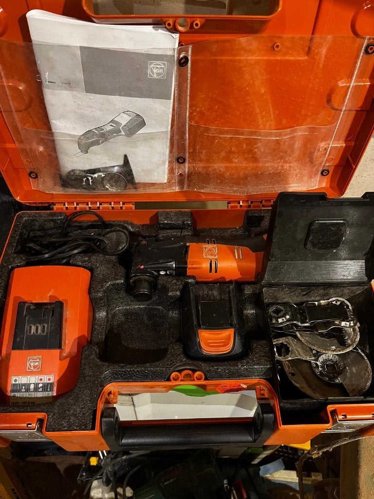 fein accu multimaster asmm 14 oscillerend multi-gereedschap, Ophalen of Verzenden, Gebruikt, Multitool