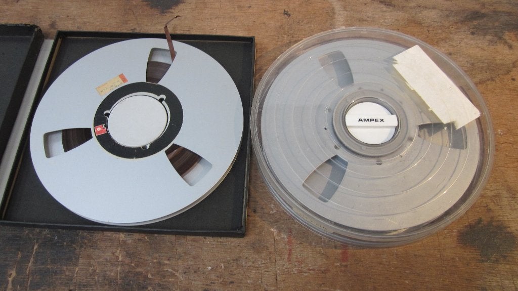 Ampex Tape Reel x 2, Ophalen of Verzenden, Onderdeel