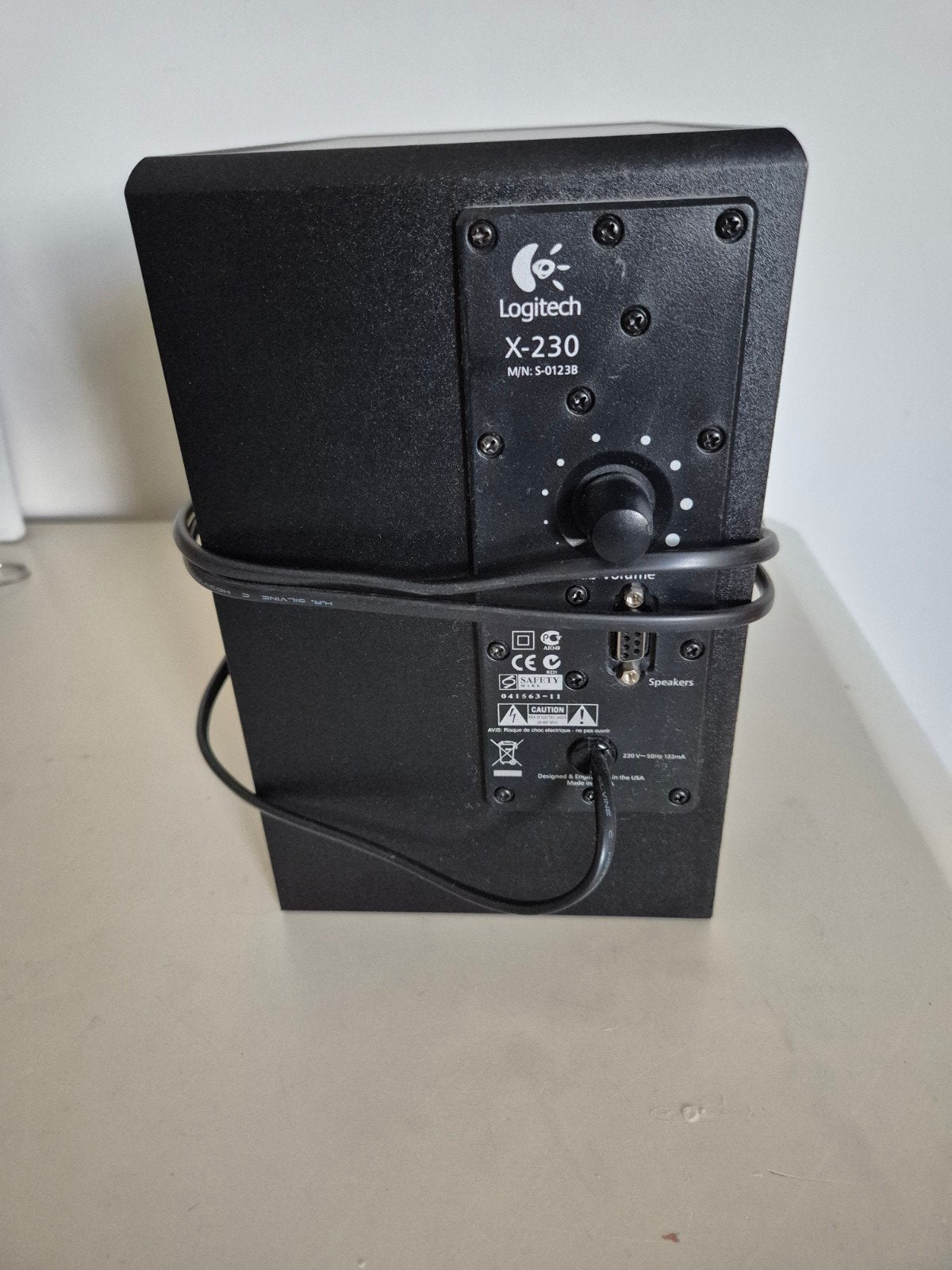 Logitech X-230 2.1 Luidsprekerset met Subwoofer, Computers en Software, Ophalen, Gebruikt, Audiokanaal 2.1, Logitech