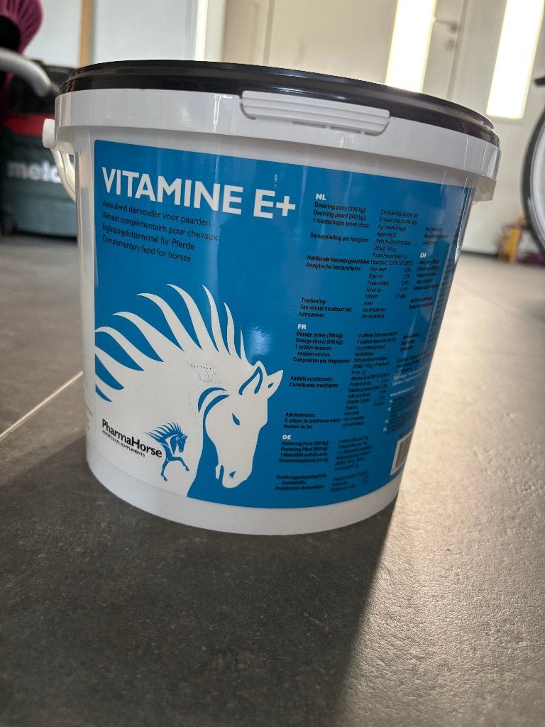 Pharmahorse Vitamine E+ - 3000 kg - Nieuw, Ophalen of Verzenden, Nieuw, Voedingssupplement
