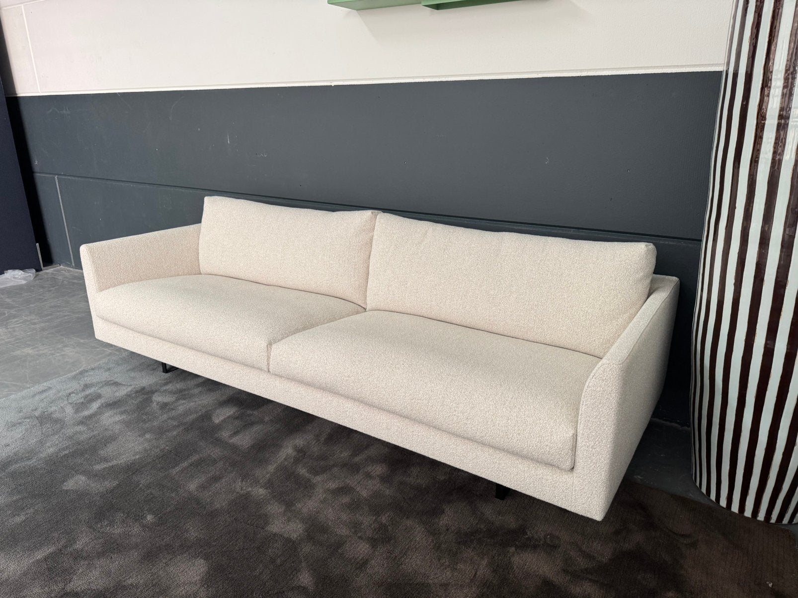 Showroommodel Montis Axel 4-zits | Montis Axel Amaro stof, Ophalen, Nieuw, 75 tot 100 cm, Rechte bank