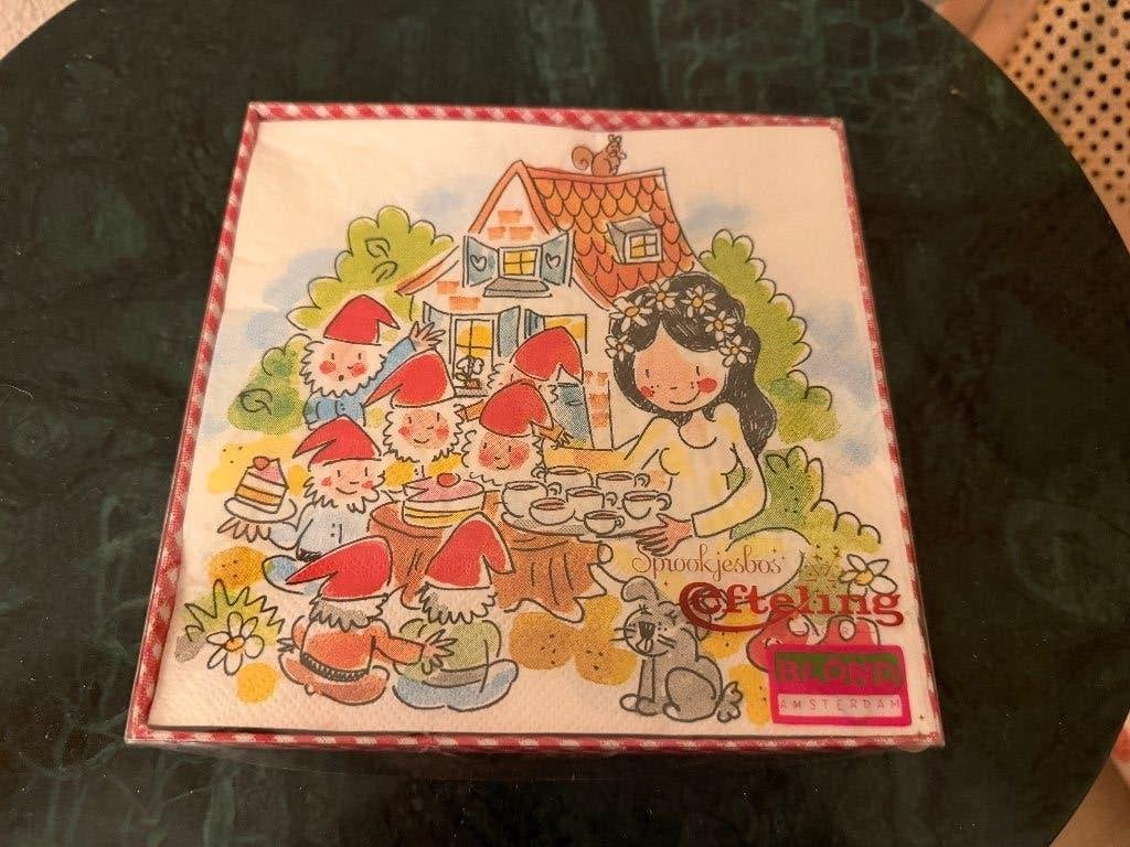 Blond Amsterdam Efteling servetten, Ophalen of Verzenden, Nieuw, Overige typen