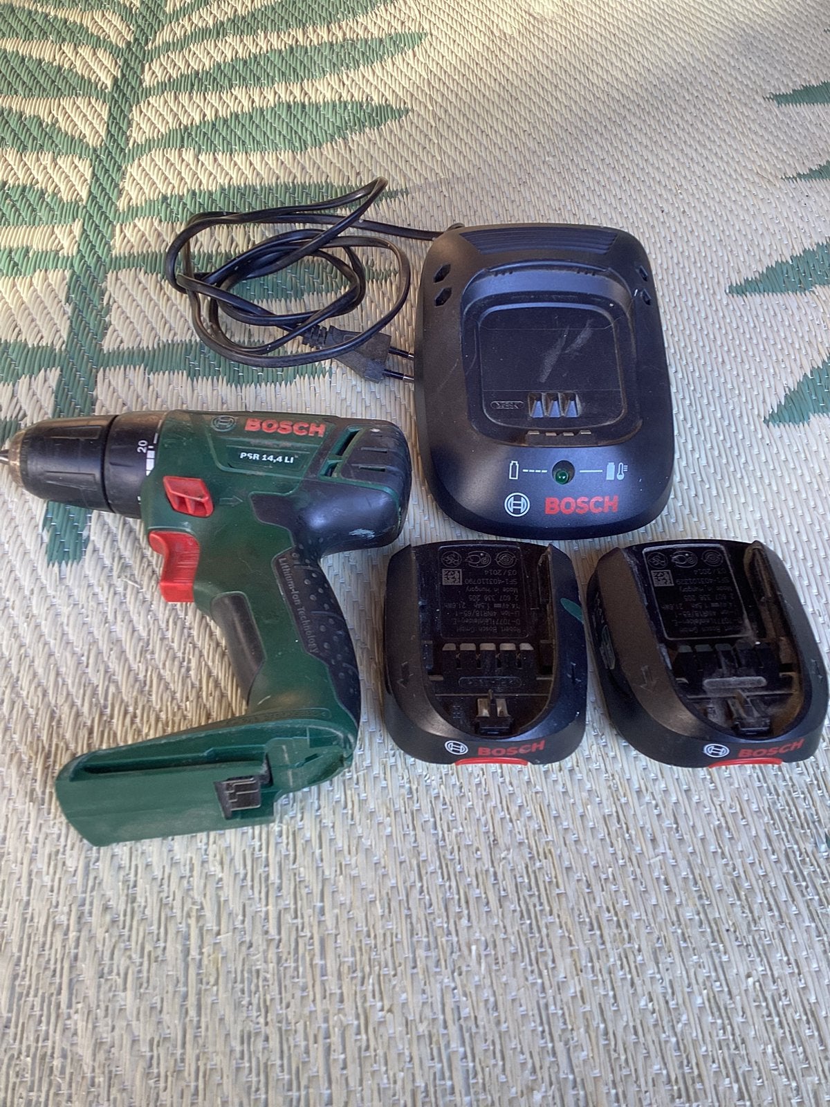 Bosch accu boormachine, Ophalen, Gebruikt