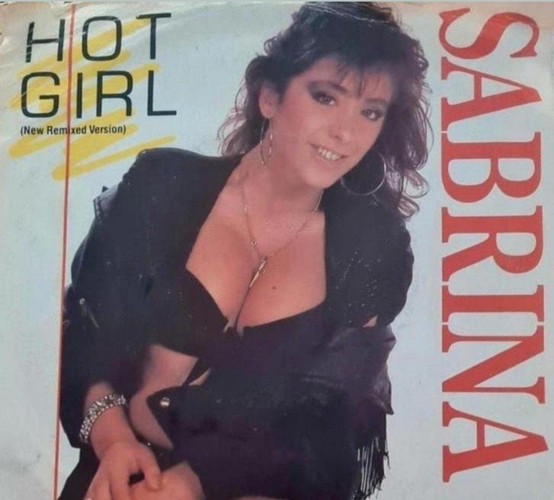 SABRINA - HOT GIRLS (HOES BESCHADIGD), Ophalen of Verzenden, Gebruikt, Pop