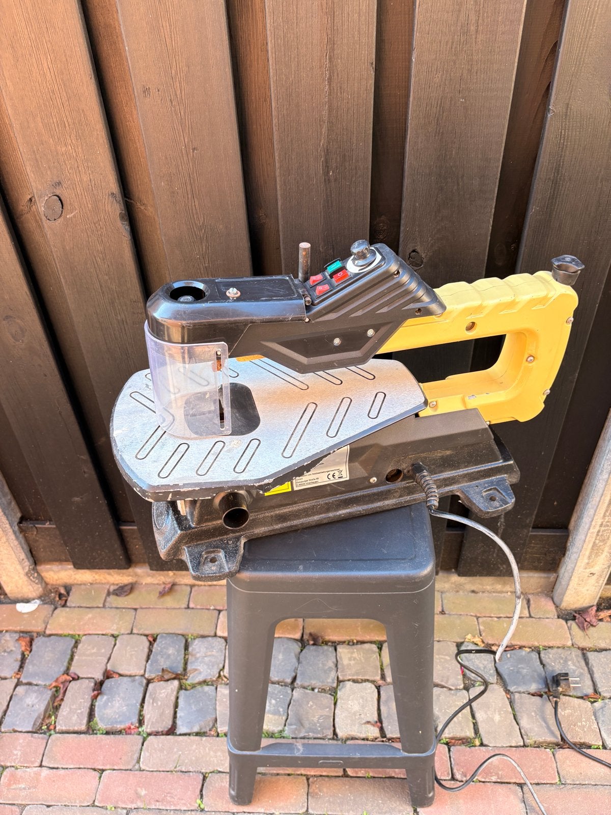 Scheppach Deco-Laser Figuurzaag - Gebruikt, Goede Staat, Ophalen, Gebruikt, 30 tot 70 mm, Figuurzaag