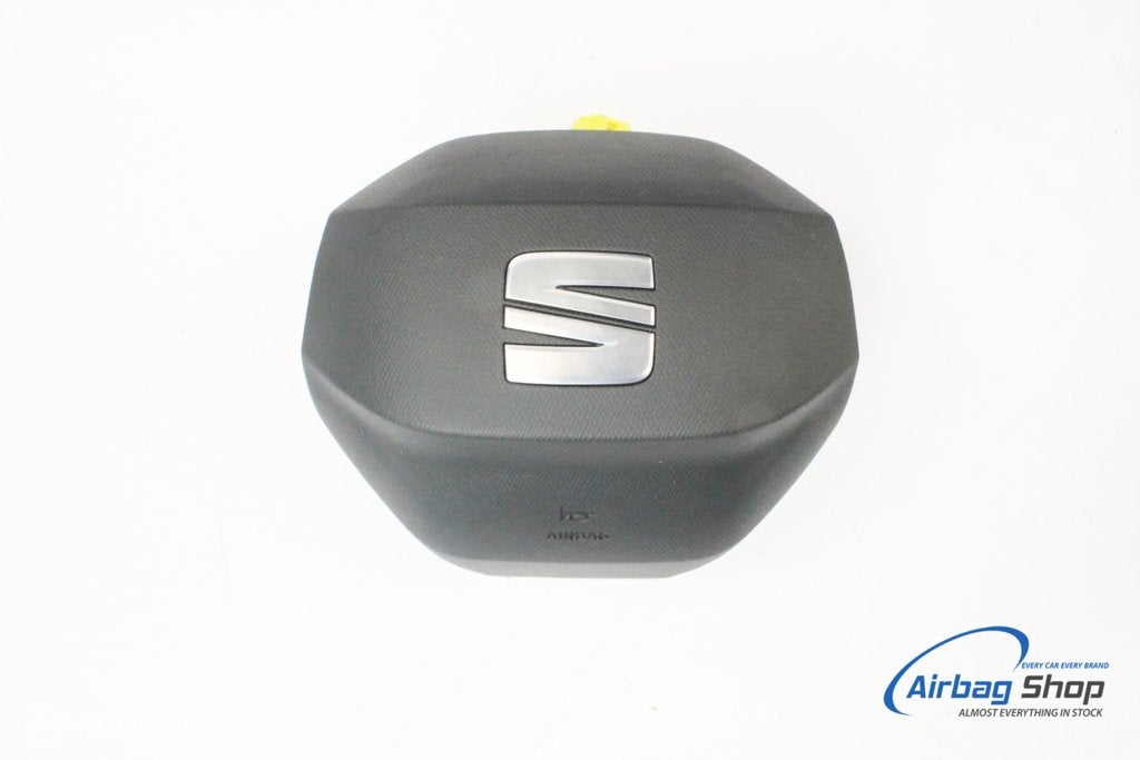 Airbag set – Dashboard zwart Seat Ibiza 6F facelift, Gebruikt, Ophalen of Verzenden