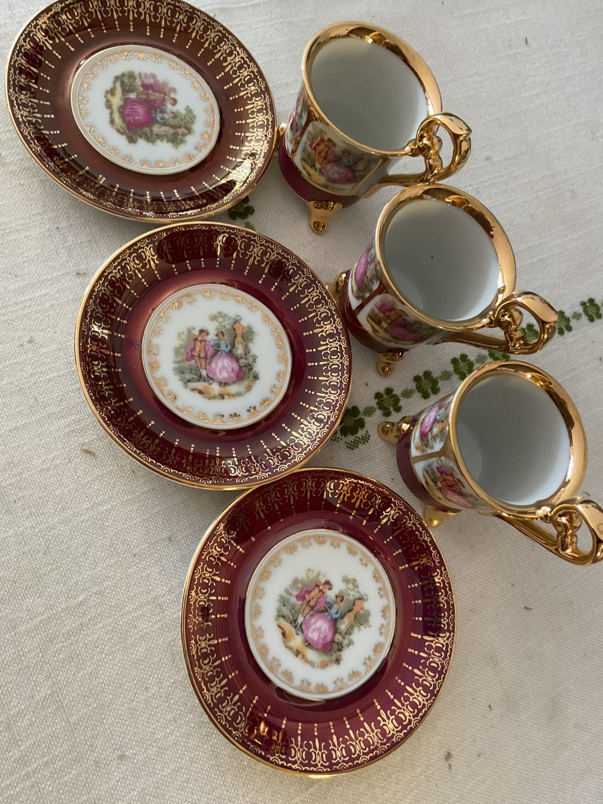 Very elegant set, Antiek en Kunst, Antiek | Servies compleet, Ophalen