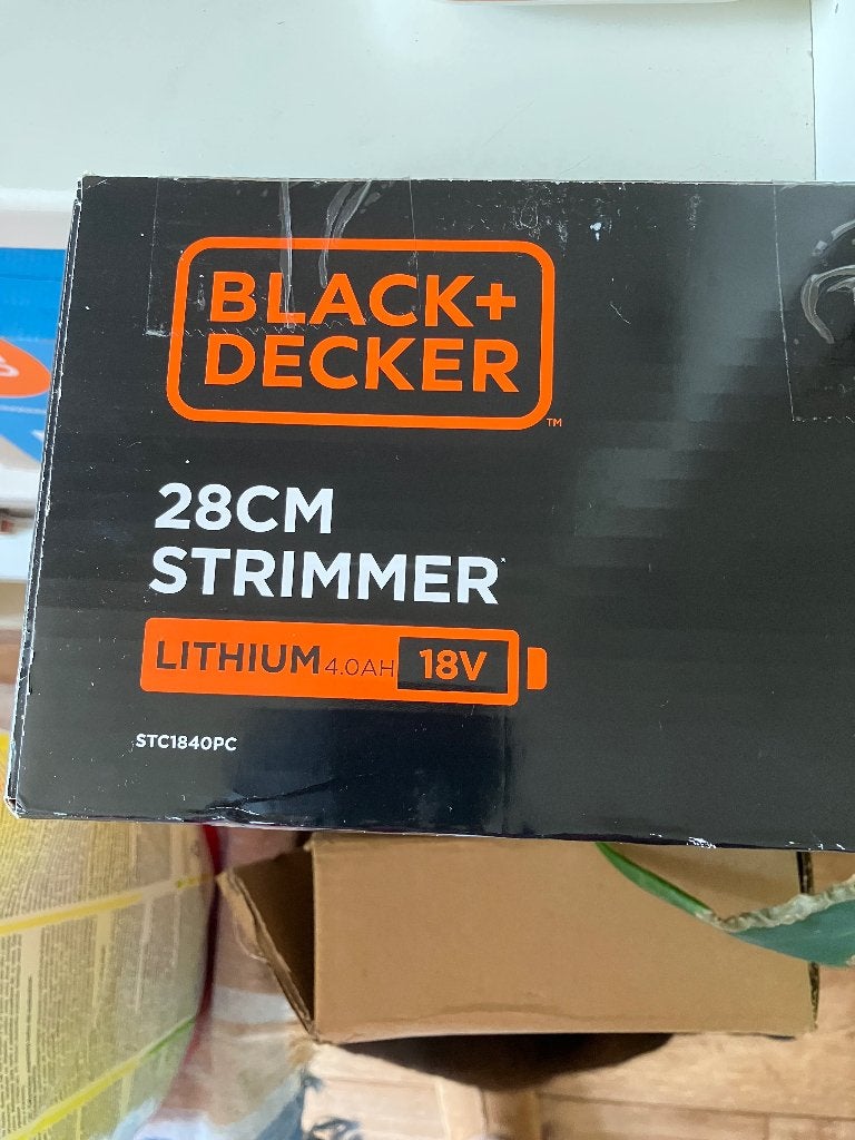 Grastrimmer ongebruikt, Tuin en Terras, Grastrimmers, Ophalen, Accu, Nieuw, Black & Decker