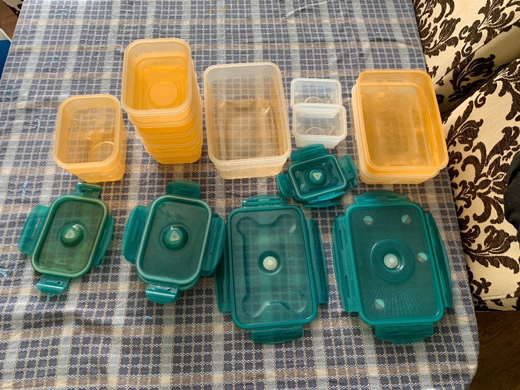 Royal VKB Voedselcontainer Set, Huis en Inrichting, Kunststof, Ophalen of Verzenden, Overige merken, Groen