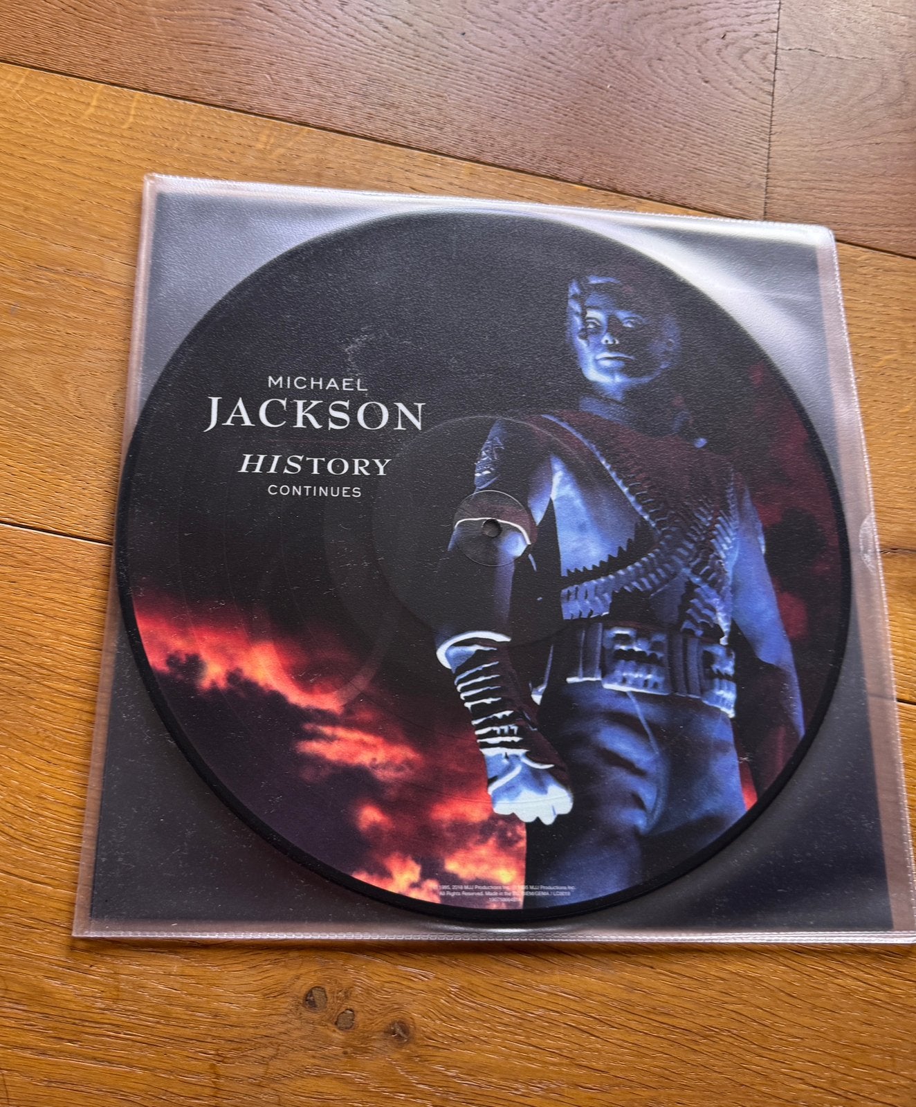 Michael Jackson , HISTORY , picture disc LP’s, Cd's en Dvd's, Vinyl | Pop, Picture disc, Ophalen of Verzenden, Zo goed als nieuw