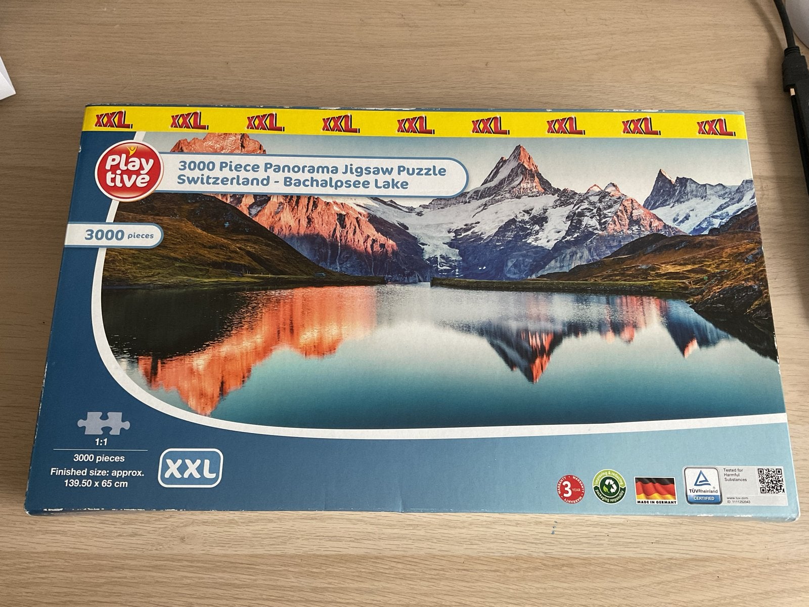 Playtive Bachalpsee Meer 3000 stukjes, Ophalen of Verzenden, Meer dan 1500 stukjes, Zo goed als nieuw, Legpuzzel