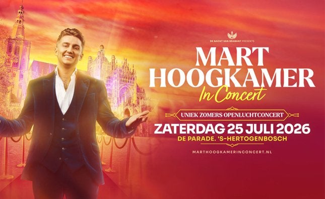 Ticket mart hoogkamer den bosch 25juli, Eén persoon