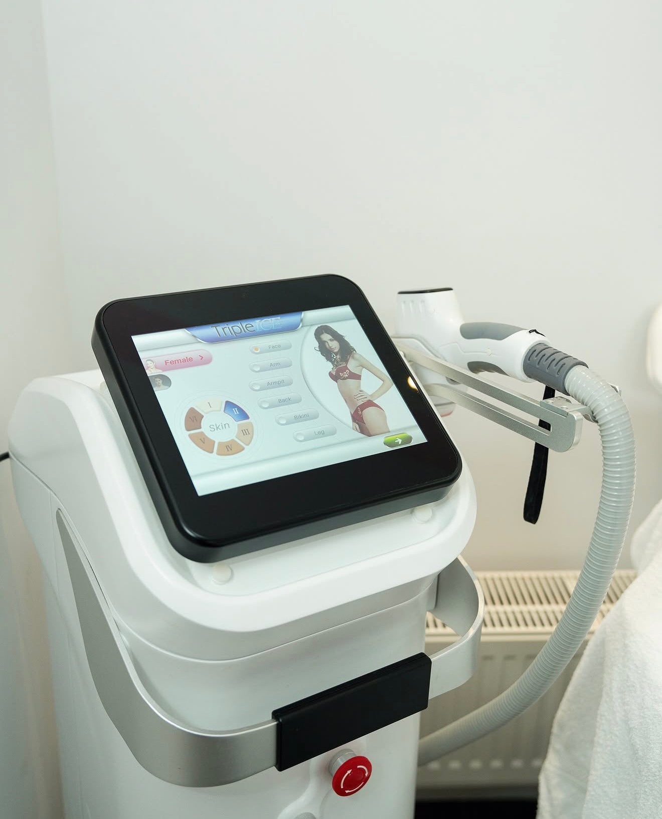 DIODE ICE LASER WEG VANWEGE VERHUIZING, Ophalen of Verzenden, Zo goed als nieuw, Scheren en Epileren