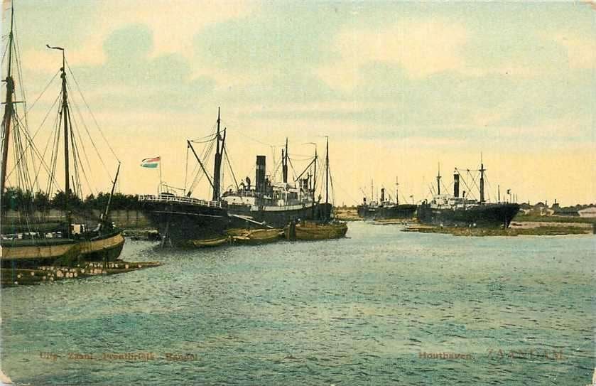 300-480-047 Zaandam Houthaven, Verzenden, Voor 1920, Noord-Holland