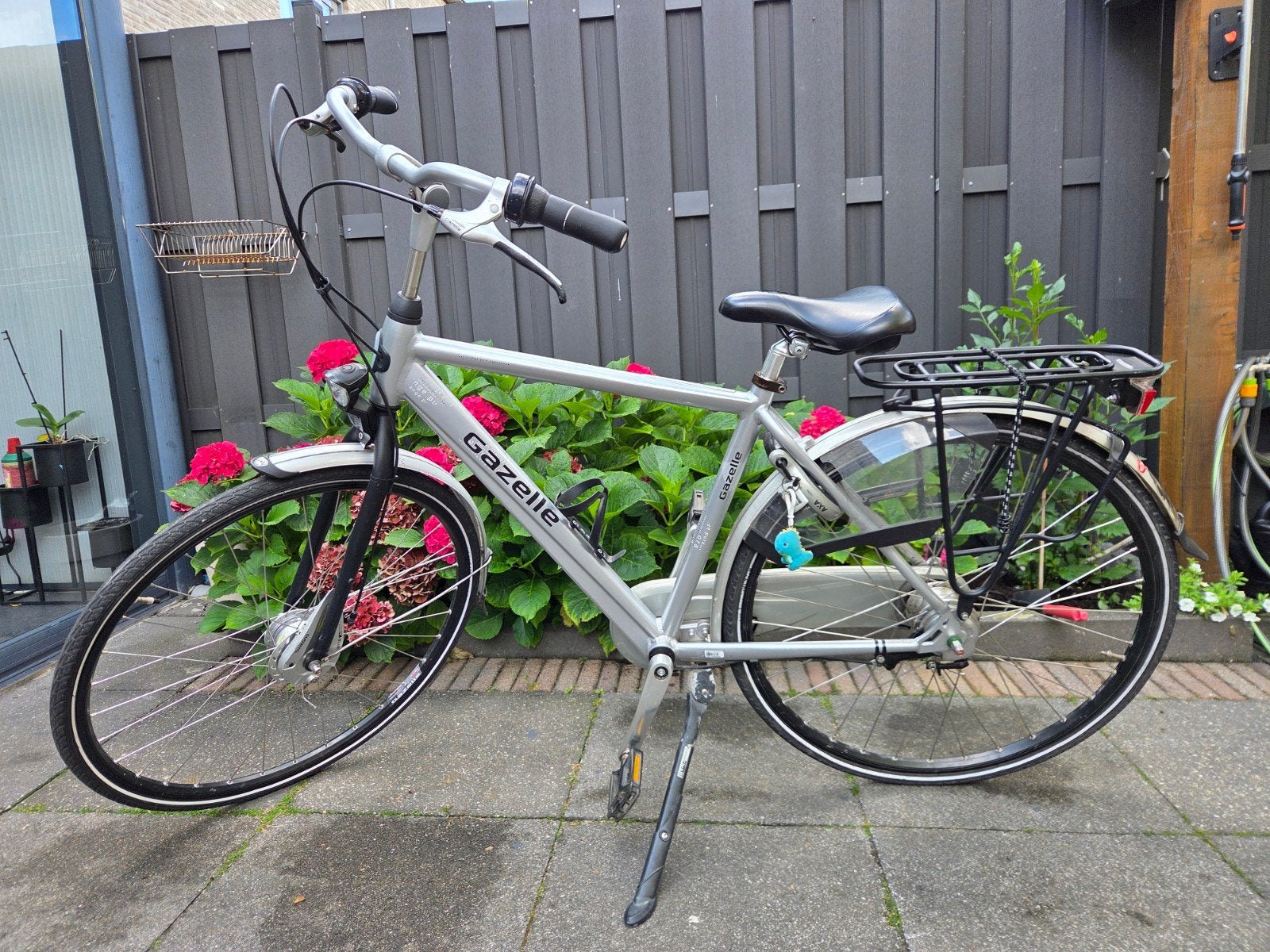 Gazelle herenfiets, Ophalen, Gebruikt, Versnellingen, 49 tot 53 cm