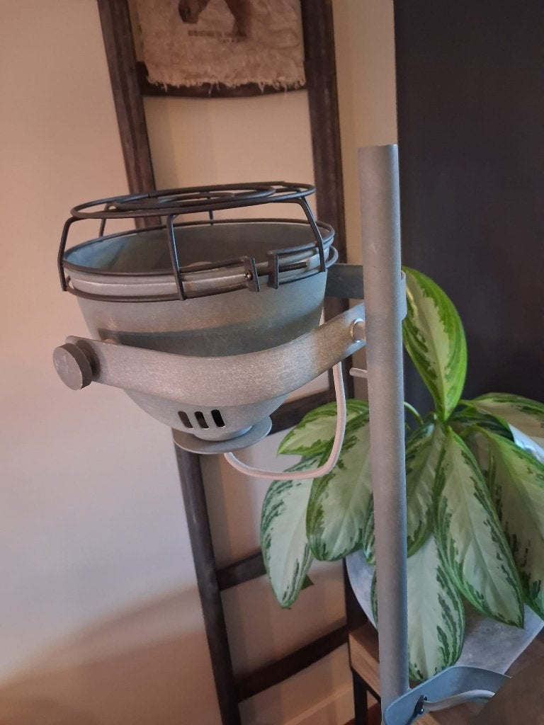Staande lamp, Huis en Inrichting, Ophalen, E27 (groot), Zo goed als nieuw, Metaal