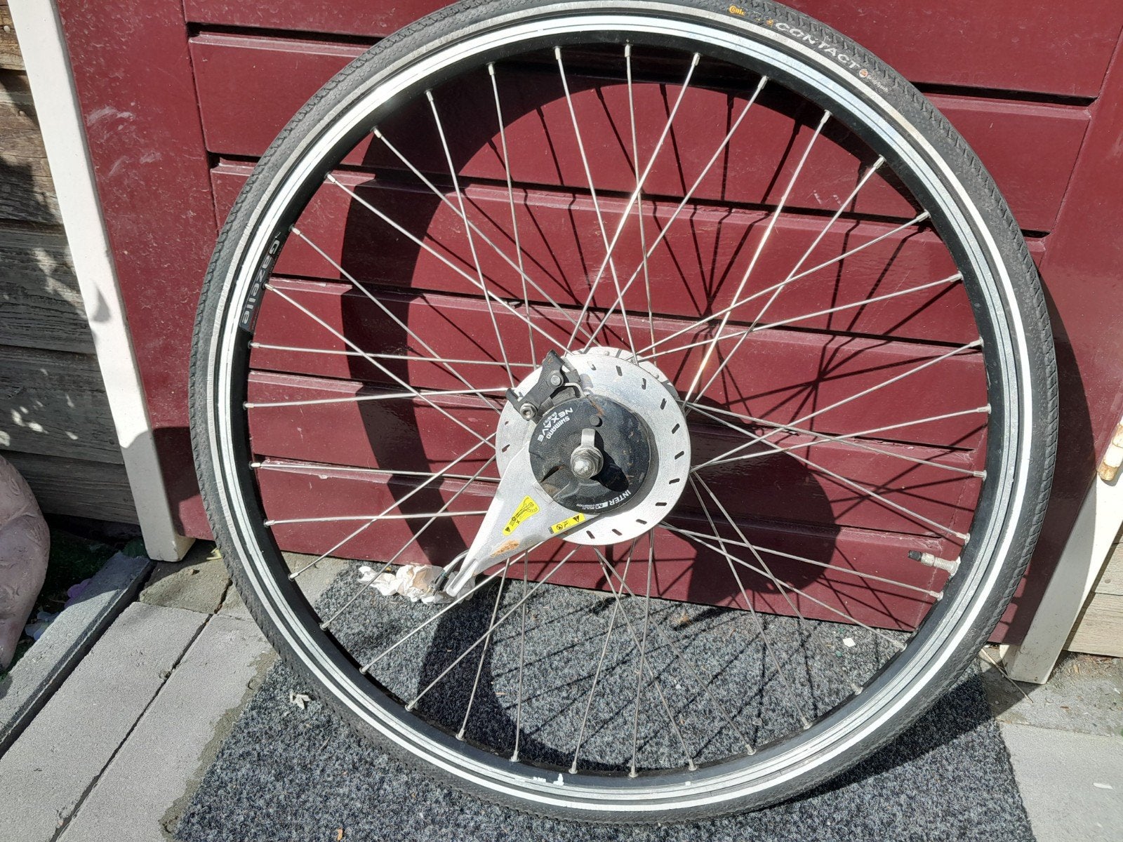 wiel met motor gazelle, Ophalen of Verzenden, Motor