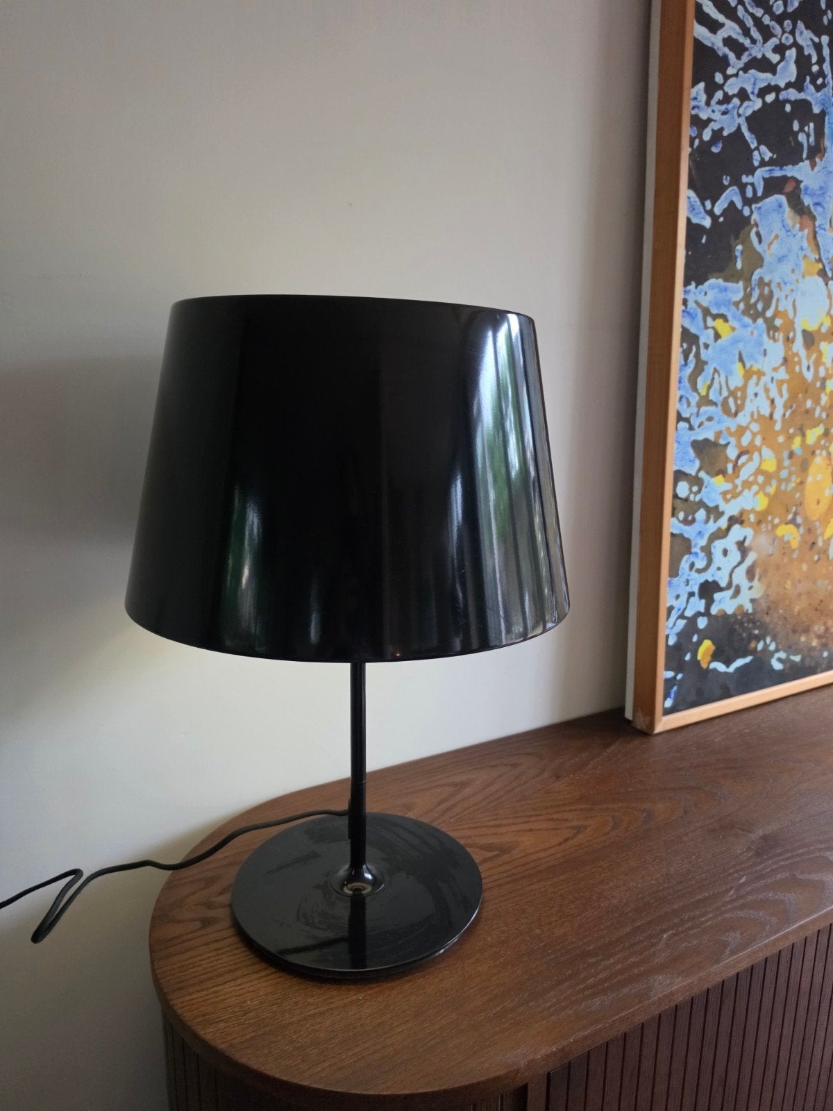 IKEA lamp Kulla - Zwart Design van Halskov & Dalsgaard, Ophalen of Verzenden, Gebruikt, Metaal