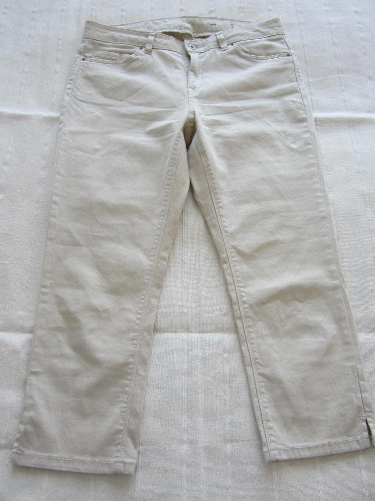 Capri broek (stretch) - 38 - EDC, Kleding | Dames, Maat 38/40 (M), Beige, Ophalen of Verzenden, Zo goed als nieuw