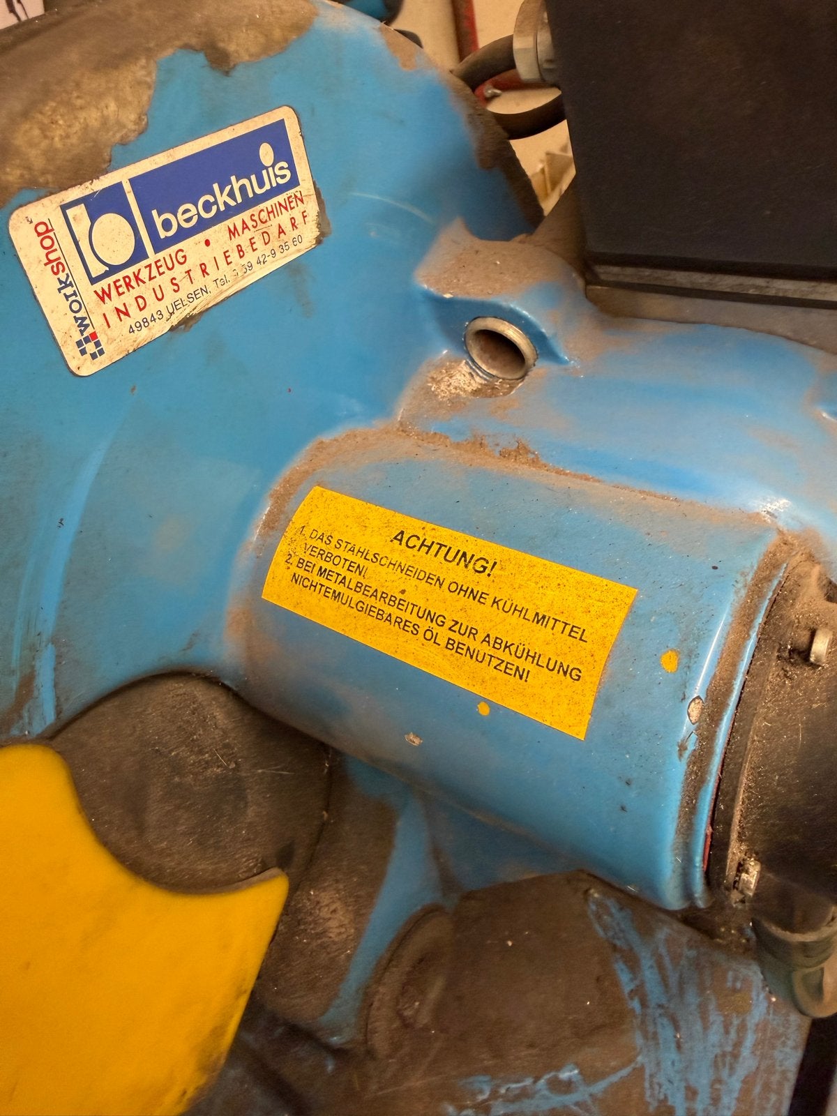 Gude MEC 225 Metaalafkortzaag - Krachtig en Robuust, Ophalen, Gebruikt, 70 mm of meer, Afkortzaag