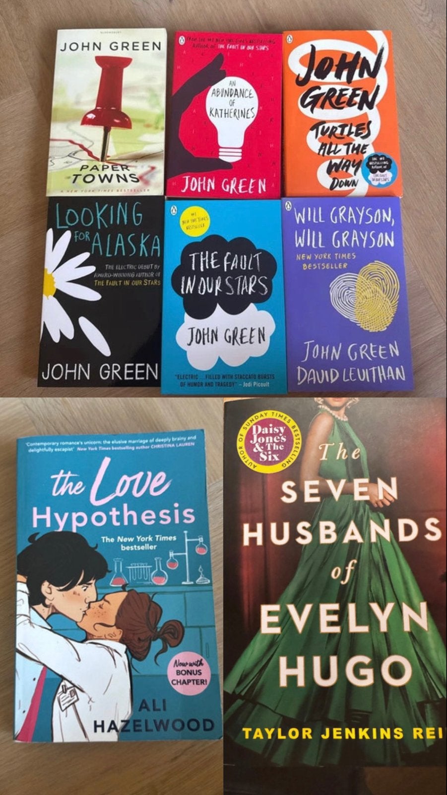 Diverse boeken van John Green, Ali Hazelwood en Taylor Jenki, Ophalen of Verzenden, Gelezen, Amerika